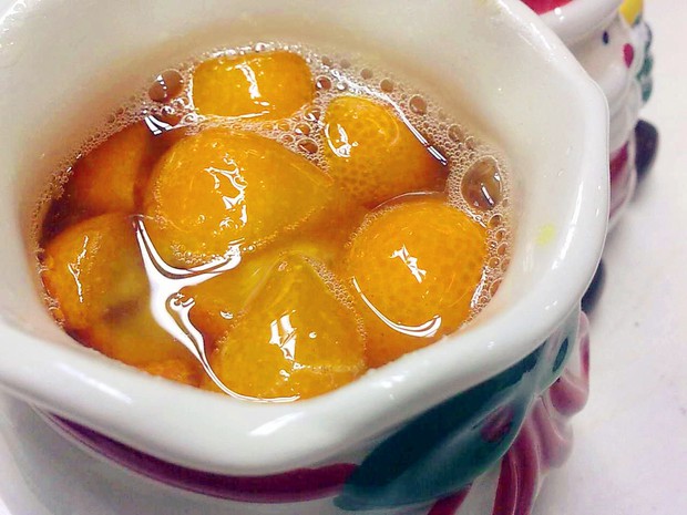 金桔蜂蜜茶的做法