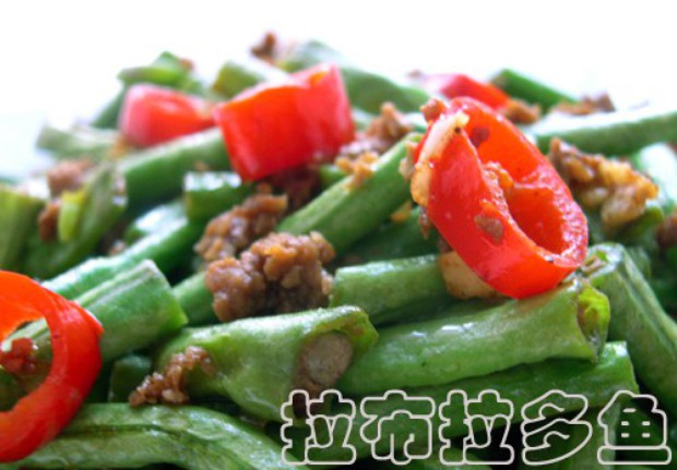 辣炒豇豆的做法