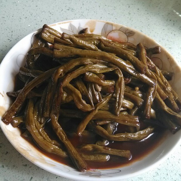 糖醋豇豆的做法