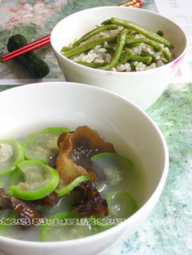豇豆焖饭的做法