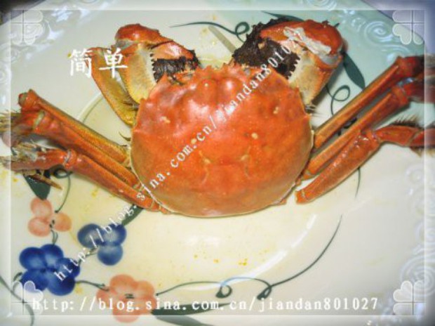 清蒸大闸蟹的做法