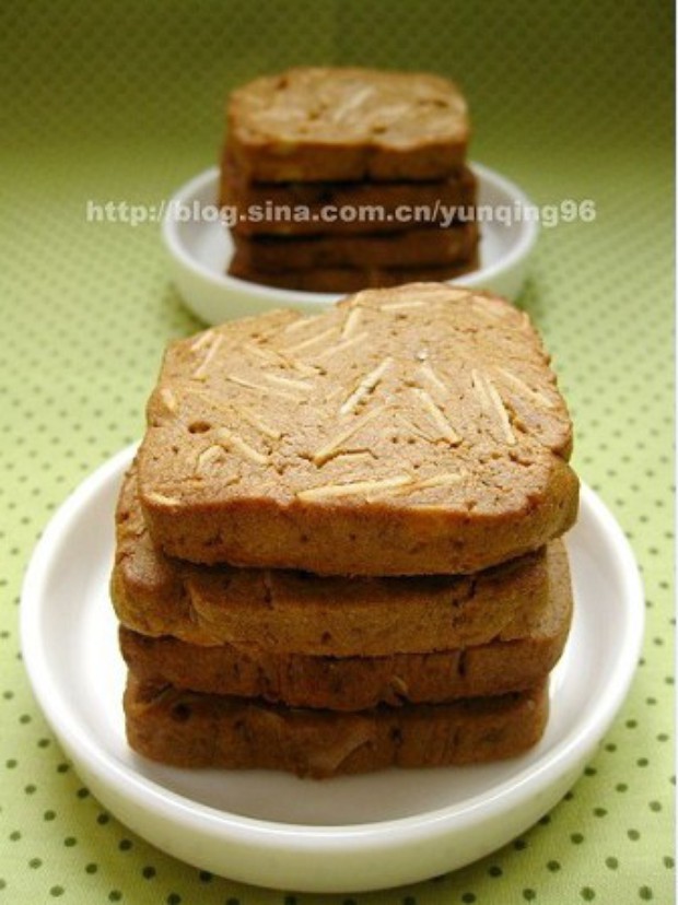 摩卡杏仁饼干的做法