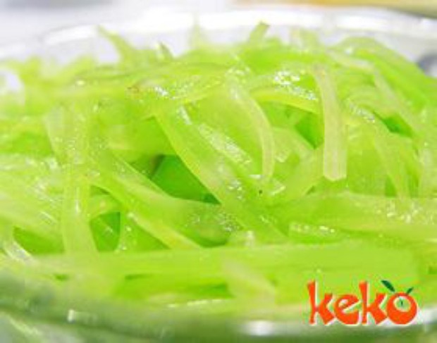 葱香莴笋丝的做法