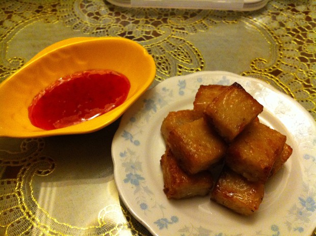 香煎萝卜糕 (菜头粿)的做法