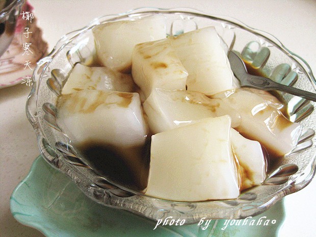 椰子寒天冻的做法