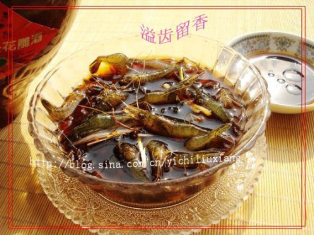 醉香虾的做法