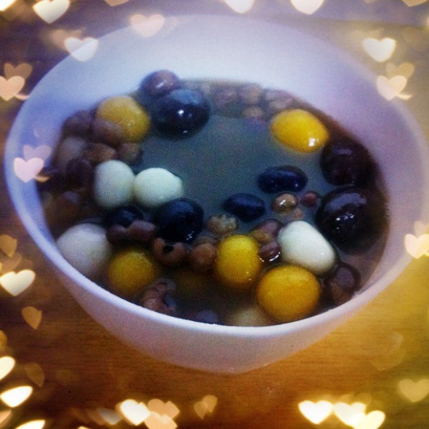 红豆豆小芋圆甜甜的做法