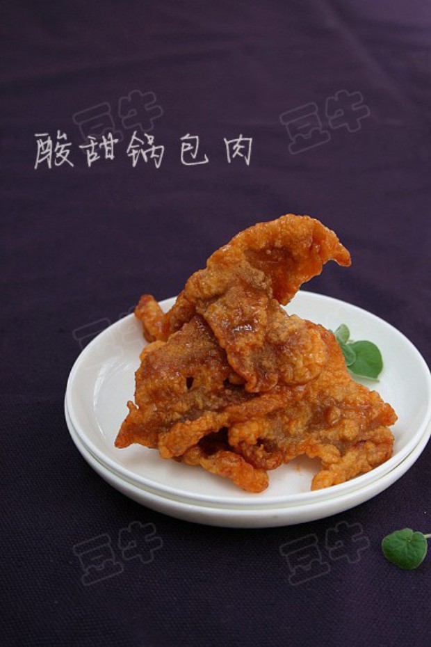 酸甜锅包肉的做法