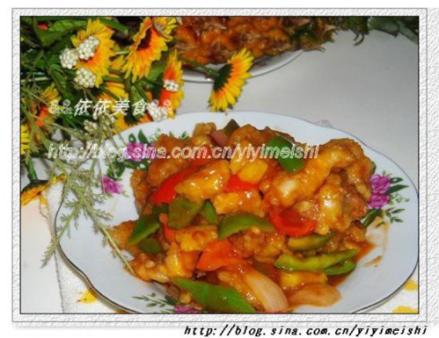 菠萝咕噜肉的做法