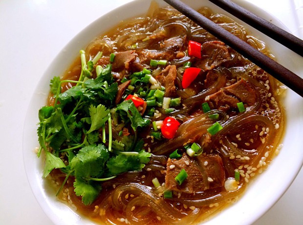 牛肉粉丝汤的做法