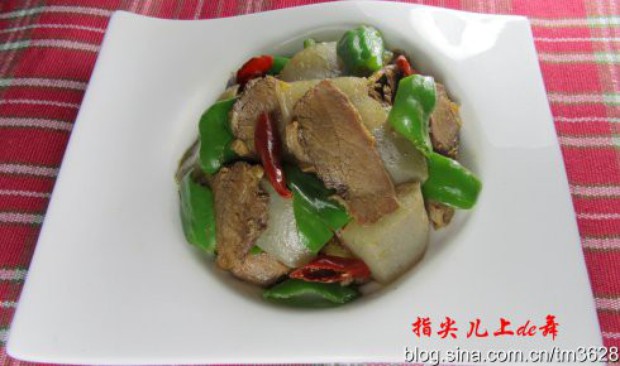 魔芋牛肉的做法