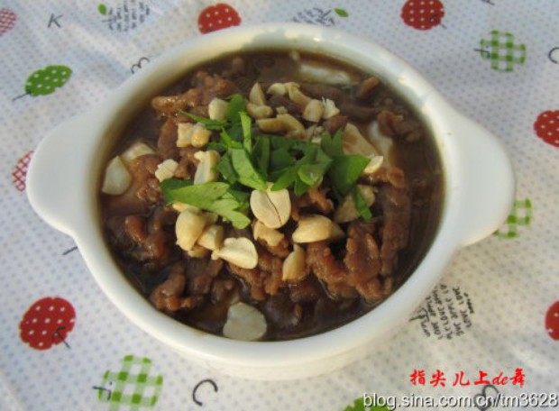 豆花牛肉的做法