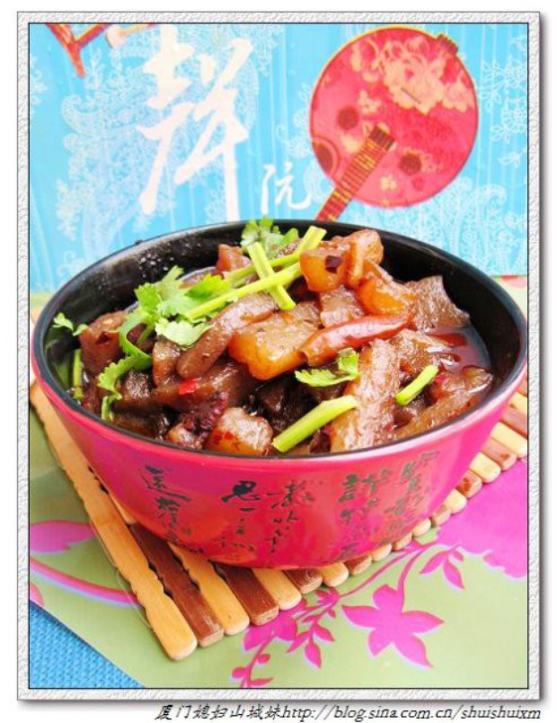 魔芋烧牛肉的做法