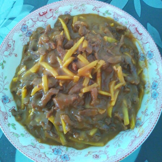 牛肉炒生姜的做法