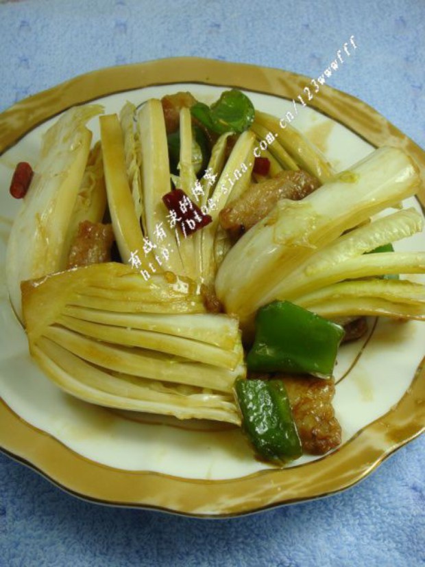 干锅白菜根的做法