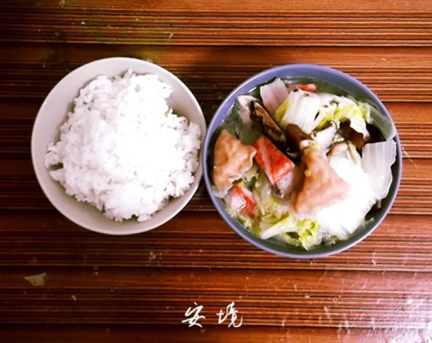 白菜霸王煲的做法