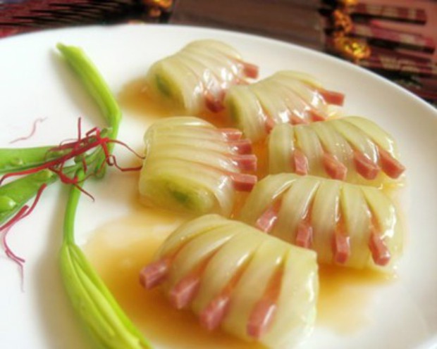 佛手白菜的做法