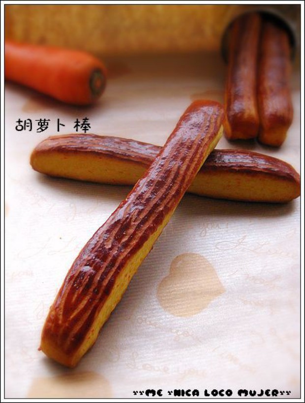 胡萝卜棒的做法