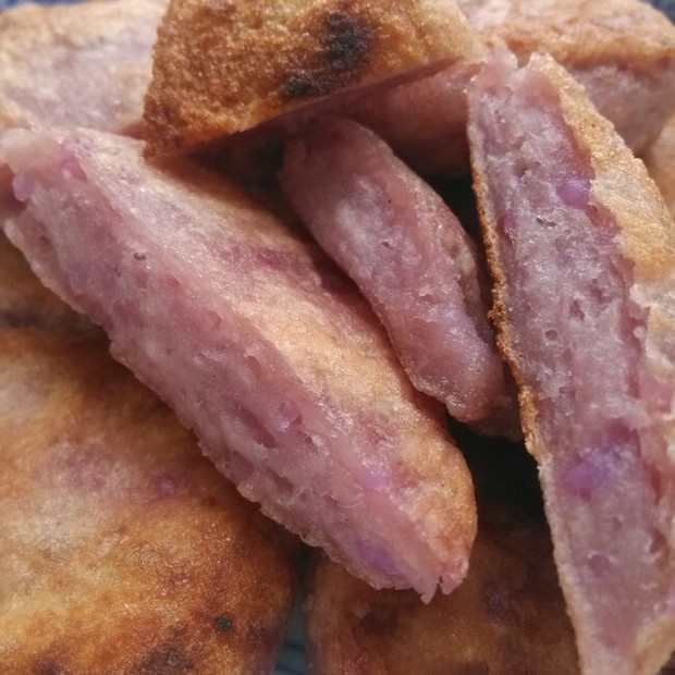 紫薯饼的做法