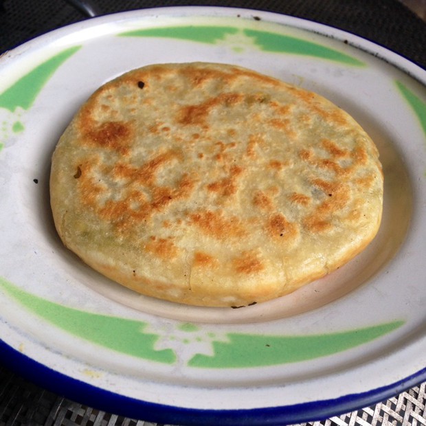 咸菜饼的做法