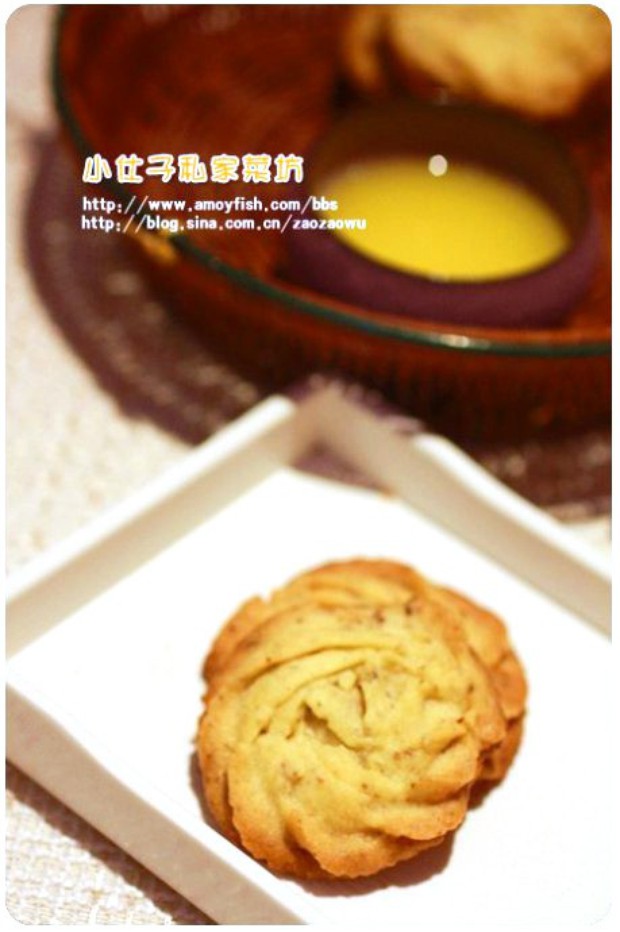 杏仁奶酥饼干的做法
