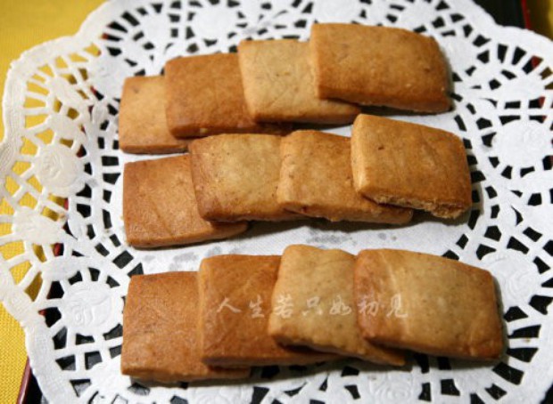 杏仁饼干的做法