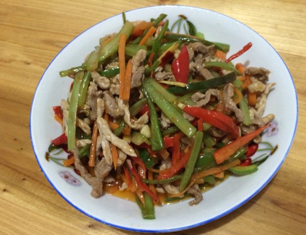 算是鱼香肉丝么的做法