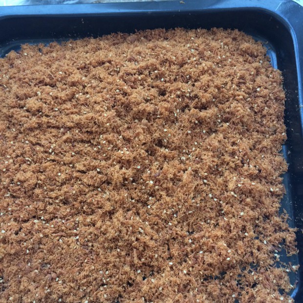 面包机版肉松的做法