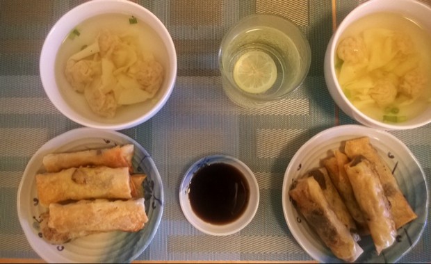 黄芽菜香菇肉丝春卷(纽约版)的做法
