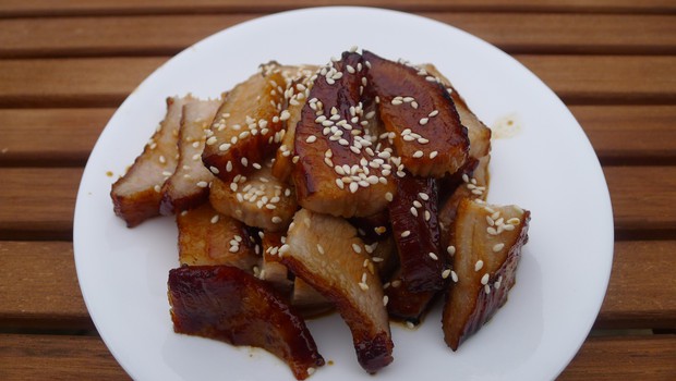 烤猪颈肉的做法