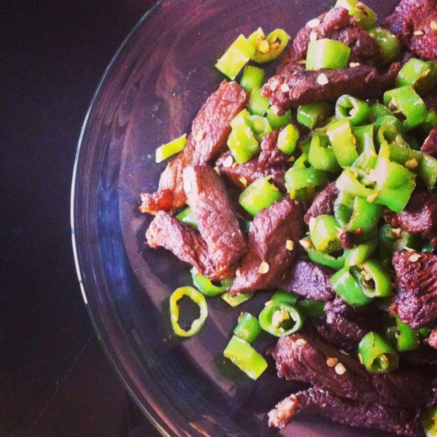 小炒牛肉的做法
