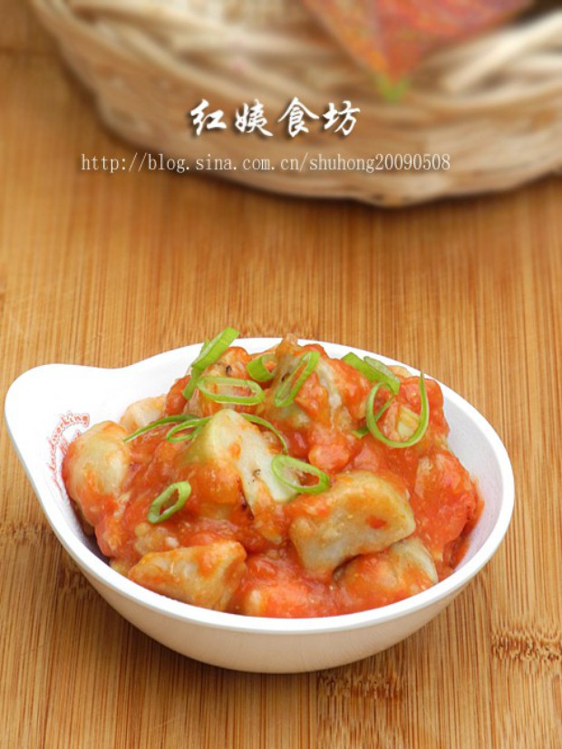 茄汁香芋的做法