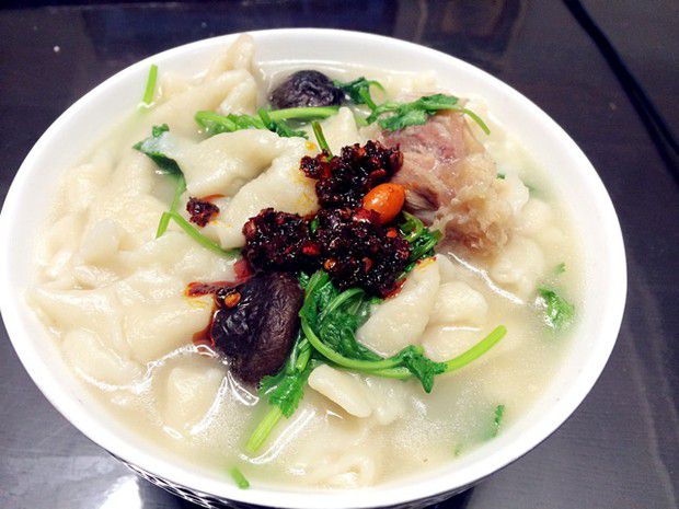 羊肉汤面片的做法