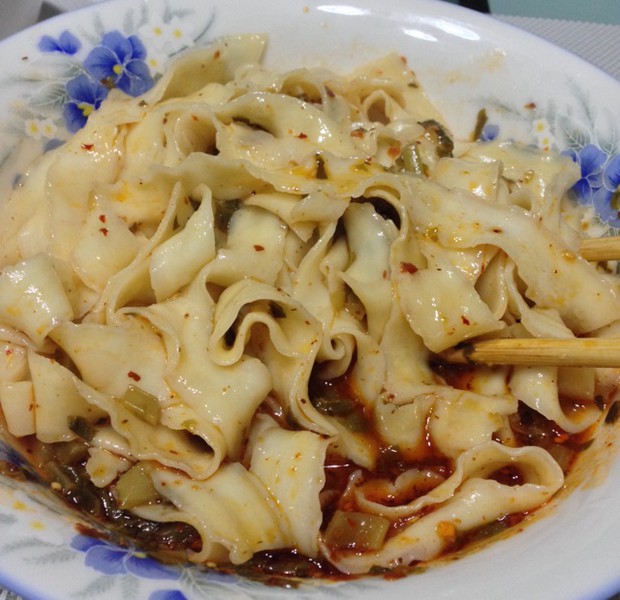 川北酸菜面的做法