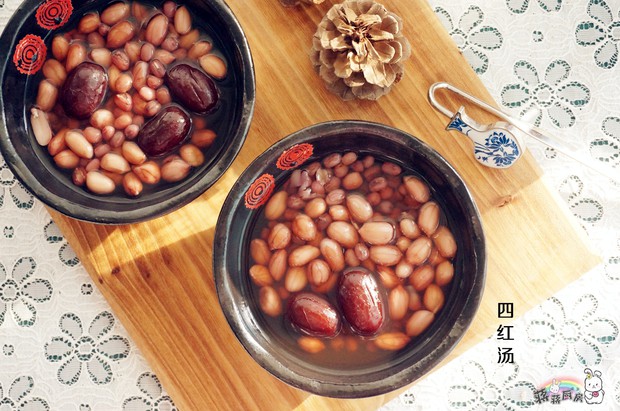 美容养颜四红汤的做法