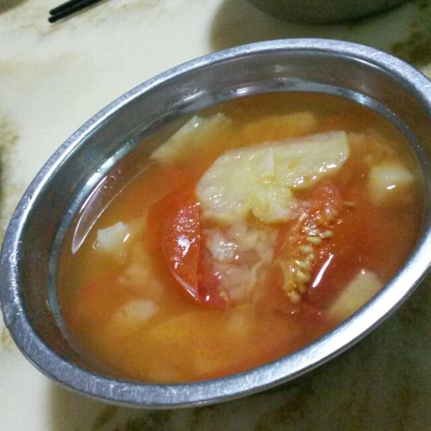 土豆西红柿养颜瘦身汤的做法