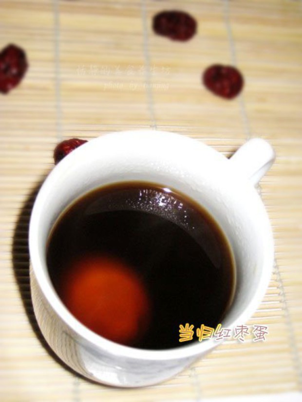 当归红枣蛋的做法