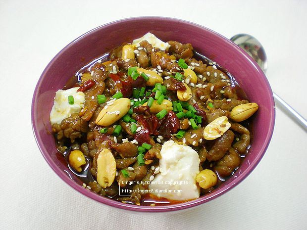豆花牛柳的做法