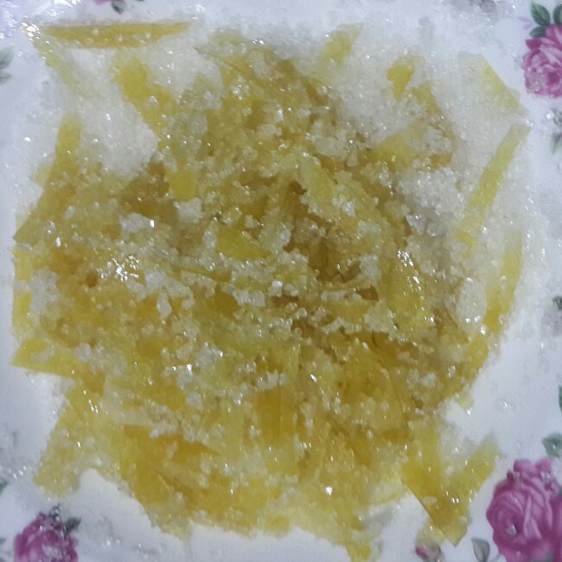 柚子皮糖的做法