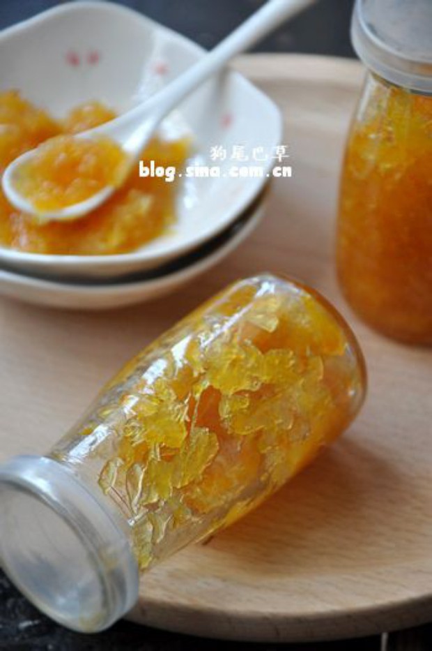 糖渍橙皮柚子酱的做法