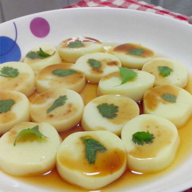 小清新蒸日本豆腐的做法