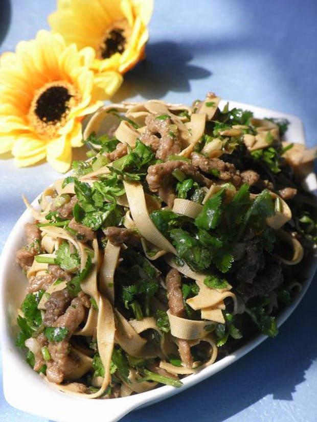 百页肉丝的做法