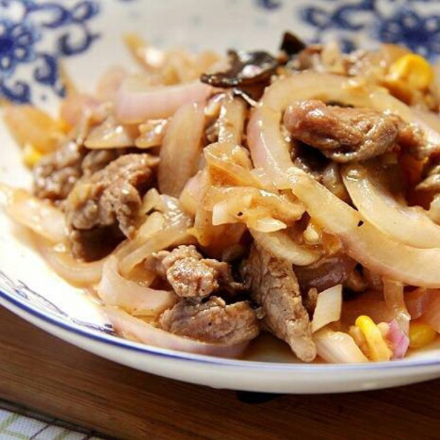 黑椒茄汁牛肉片的做法