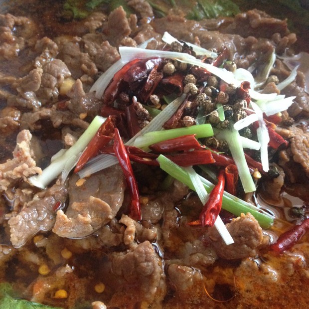 水煮牛肉(简易)的做法