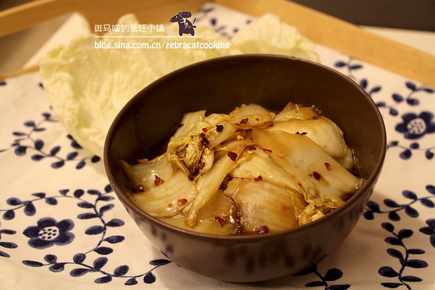 下饭菜醋溜白菜的做法