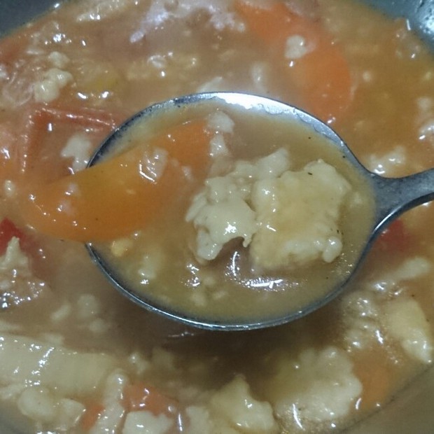 杂牌疙瘩汤的做法