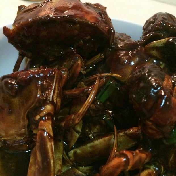 酱油炒蟹的做法