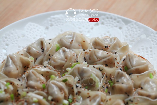 独居食趣-生煎小馄饨的做法