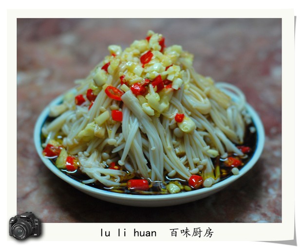 凉拌金针菇的做法