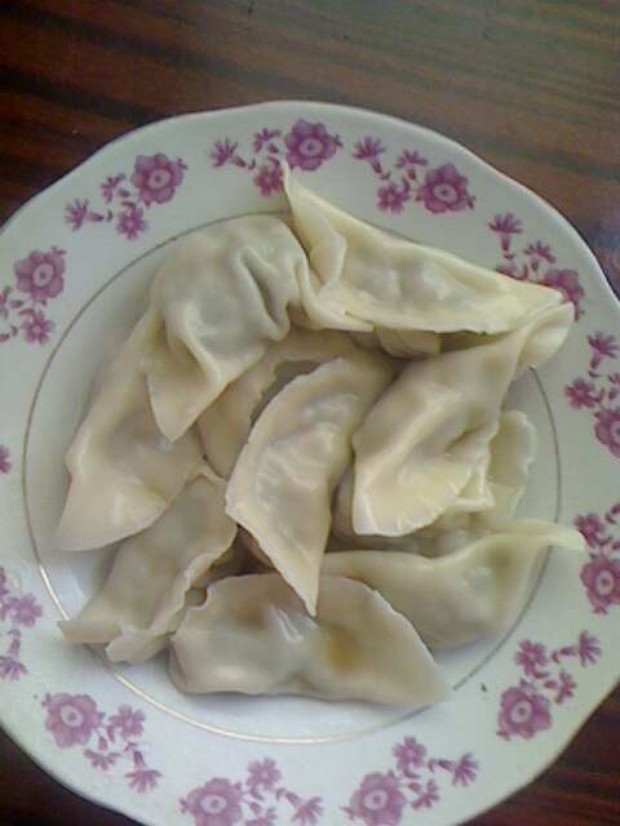 青菜猪肉水饺的做法